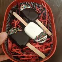 پاپسیکل شکلاتی