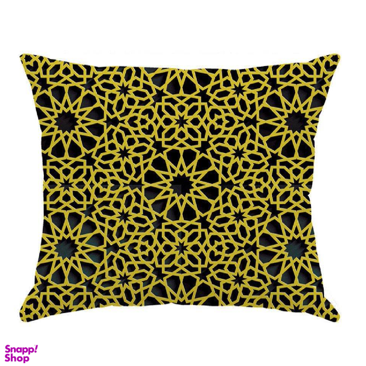 کوسن رنس مدل R1-10095 رنگ زرد