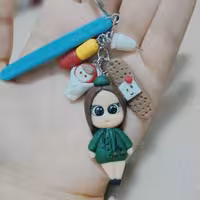 دسته کلید ماما دکتر خمیری 