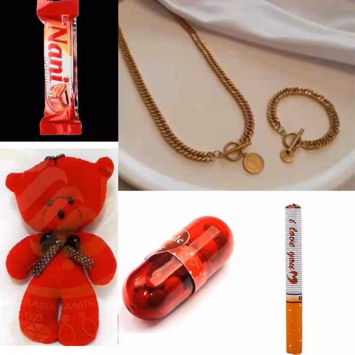 ست ویژه هدیه تولد و ولنتاین دخترانه و زنانه به همراه جعبه