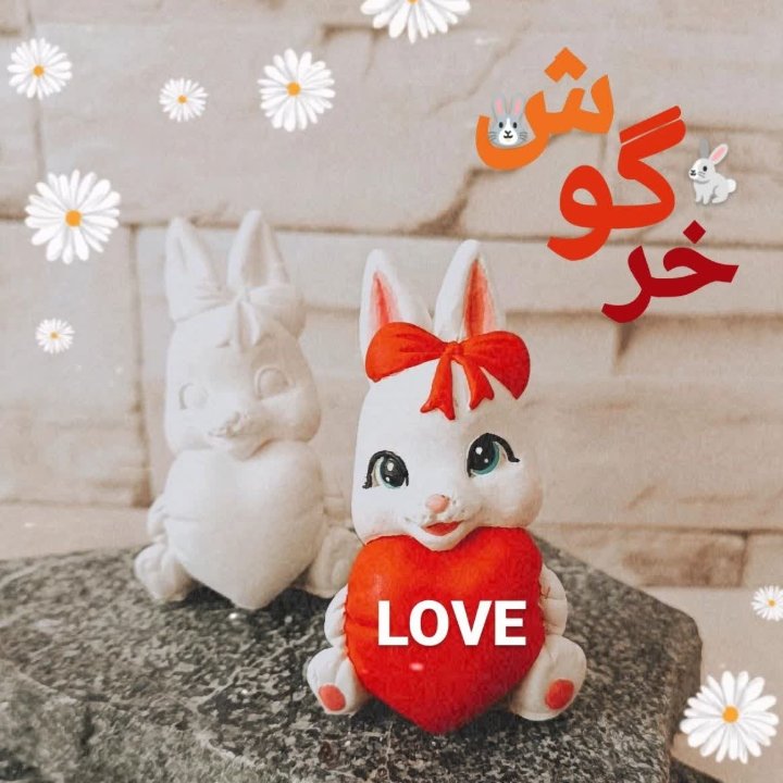 قالب سیلیکونی خرگوش لاو
