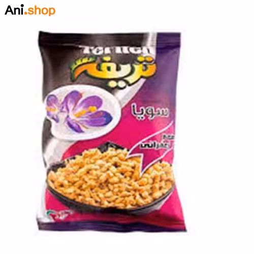 سویا با طعم زعفران