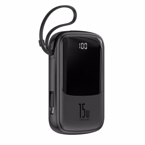 پاوربانک توان 3 آمپر 10000 بیسوس Baseus Qpow Digital Display PPQD-B01