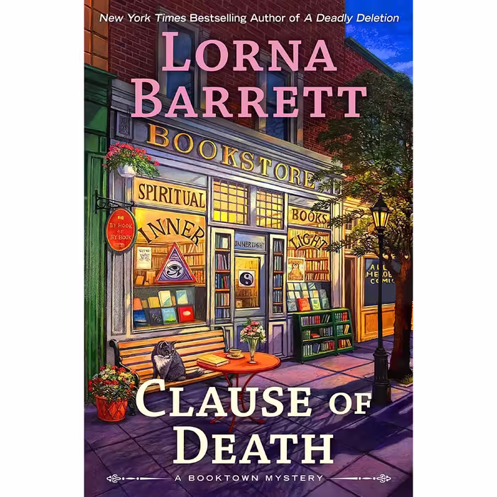 کتاب زبان اصلی Clause of Death A Booktown Mystery اثر Lorna Barrett