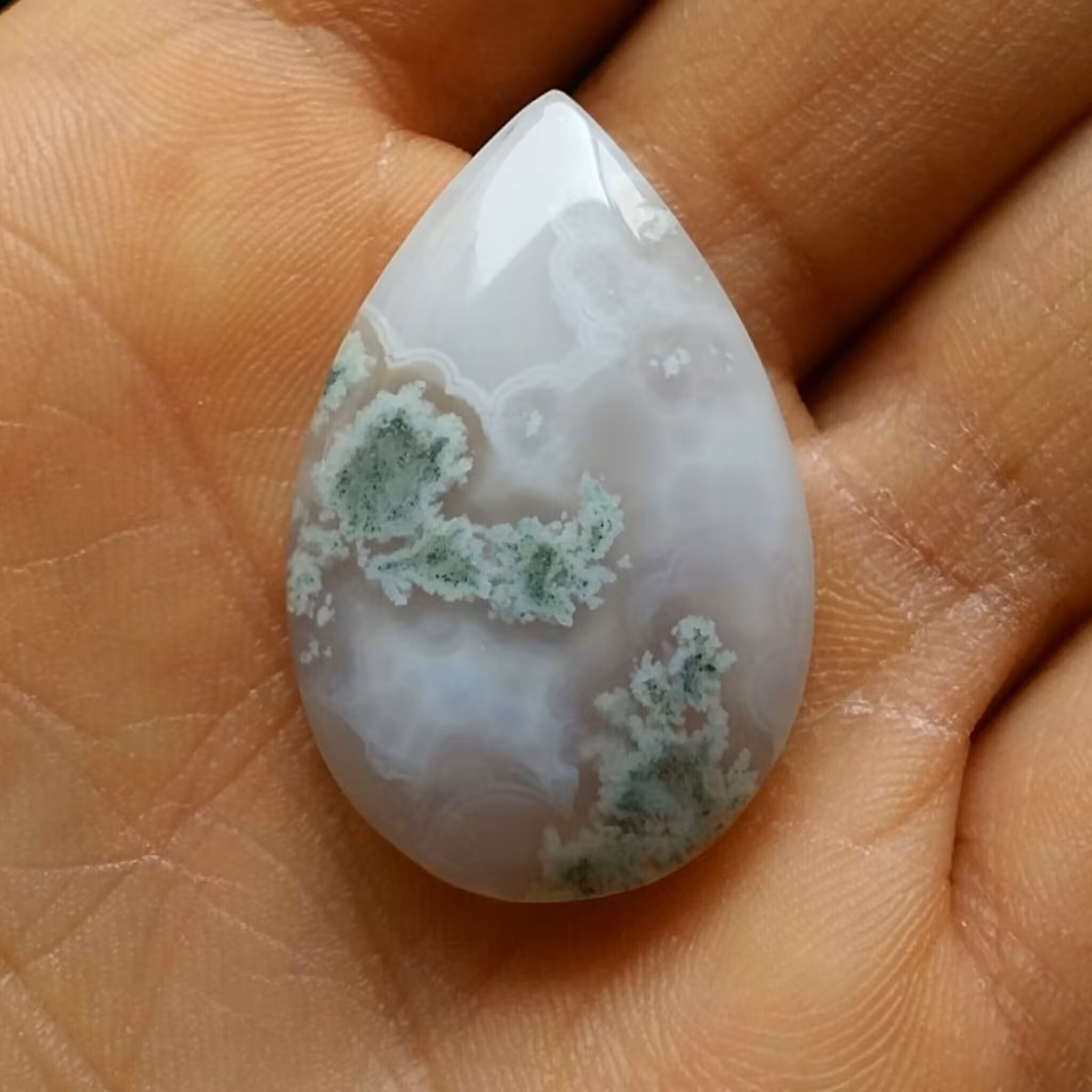 نگین شجر شکوفه بسیار خاص تراش فانتزی طبیعی