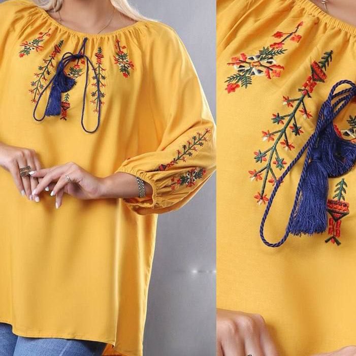 تونیک گلدوزی ویژه بهار و تابستان