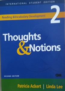 کتاب توت اند نوشن Thoughts & Notions 2
