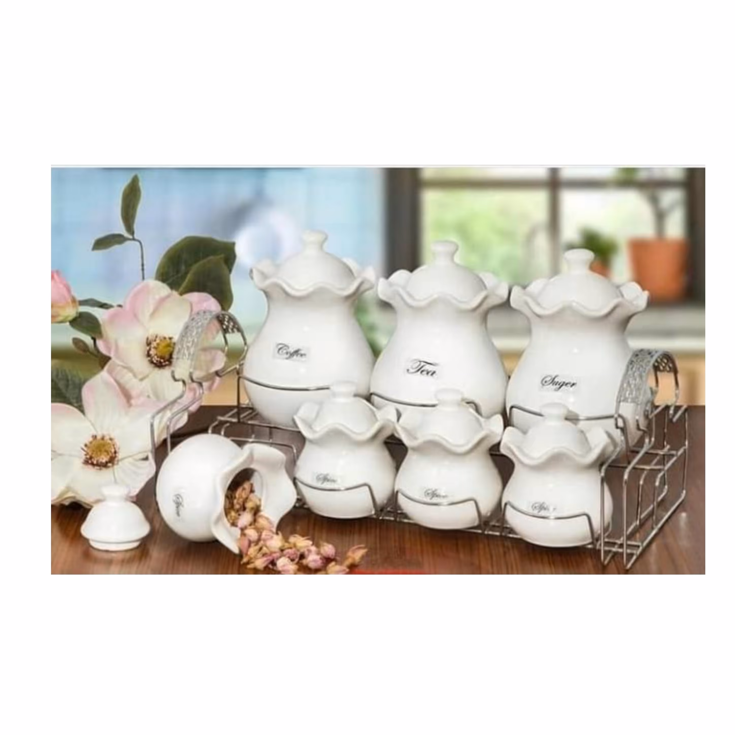 سرویس پاسماوری 7 پارچه لبه کنگره