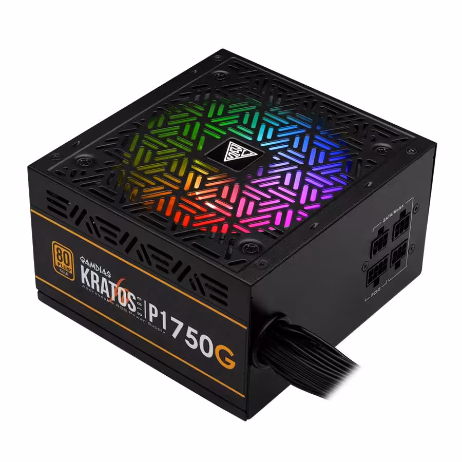 قیمت و خرید پاور کامپیوتر 750 وات نیمه ماژولار گیم دیاس مدل KRATOS P1-750G | یاس ارتباط