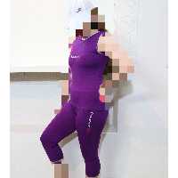 ست تاب شلوارک ورزشی  ریبوک reebokزنانه فری سایز بنفش  دارای رنگ بندی سوپر نخ پنبه 