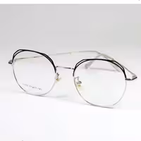 فریم عینک طبی فلزی گرد فانتزی فشن جدید 11037