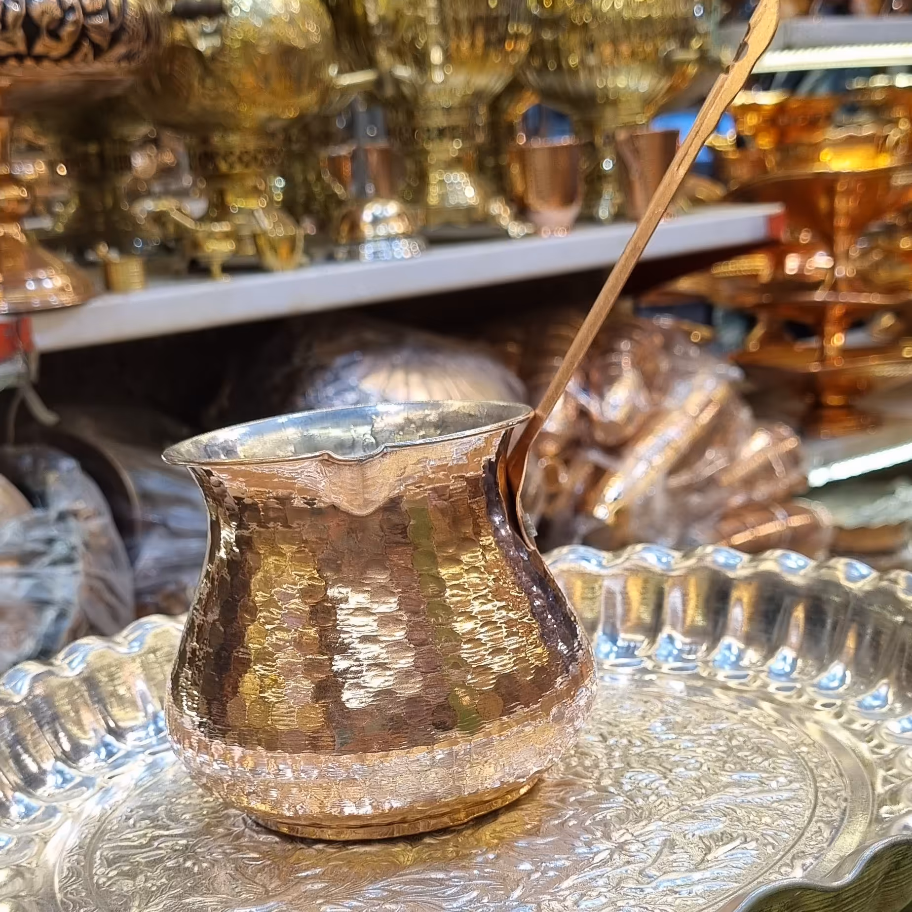 قهوه جوش مسی