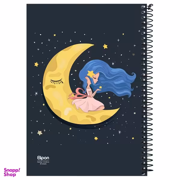 دفتر طراحی 60 برگ الیپون کد 2561469