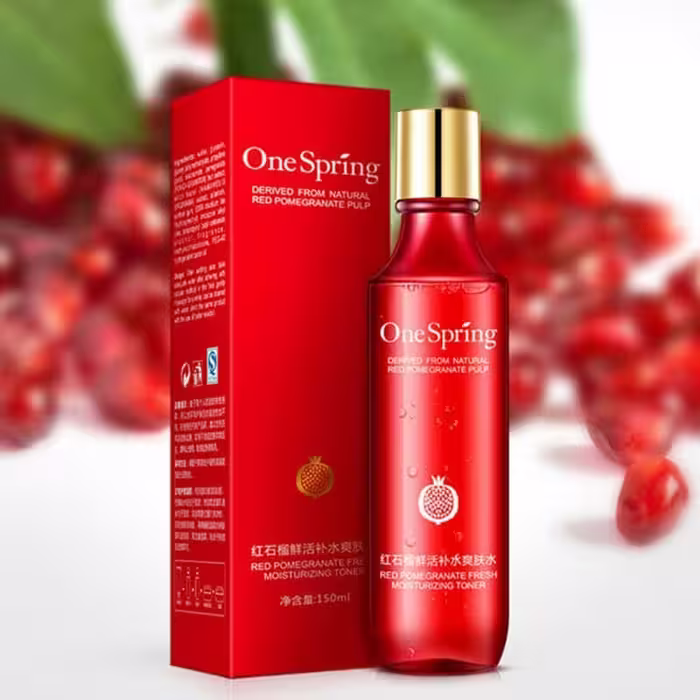 تونر صورت انار وان اسپرینگ 150 گرم one spring