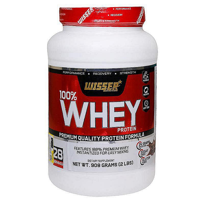 قیمت خرید اینترنتی وی پروتئین 100درصد ویثر نوتریشن 908 گرمی Whey Protein | فارموکسین