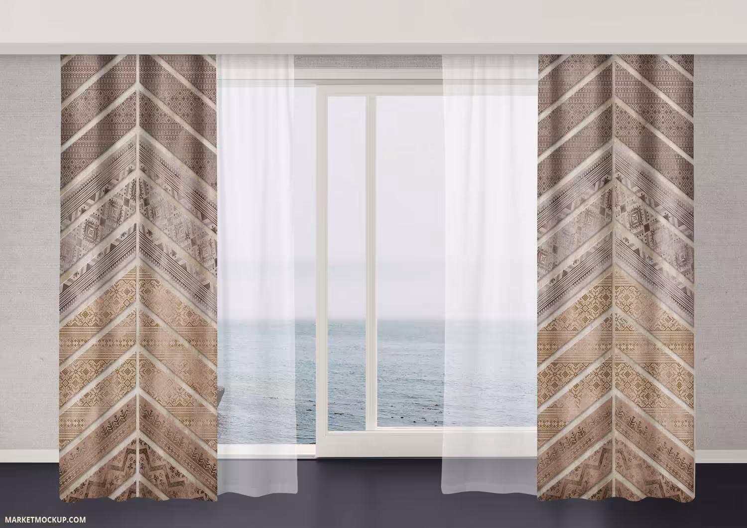 پرده مدرن کلاسیک