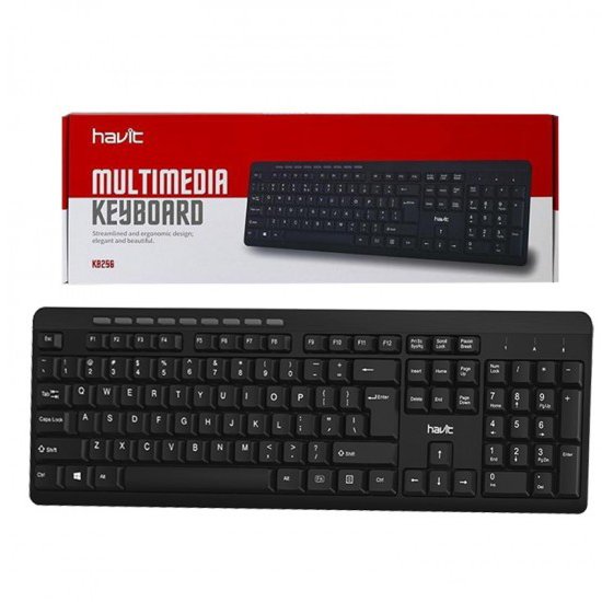 کیبورد سیمی هویت (havit) مدل KB256
