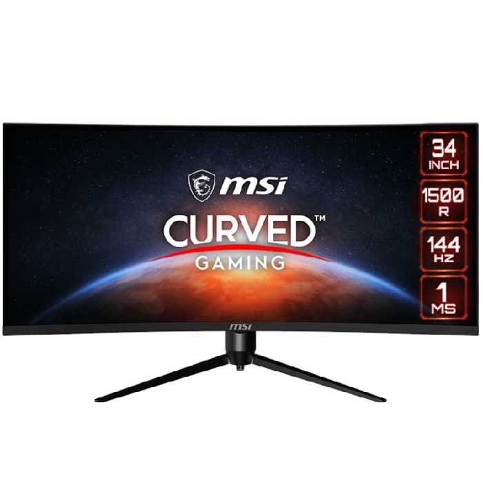 مانیتور خمیده ام اس آی مدل Optix MAG342CQR سایز 34 اینچ