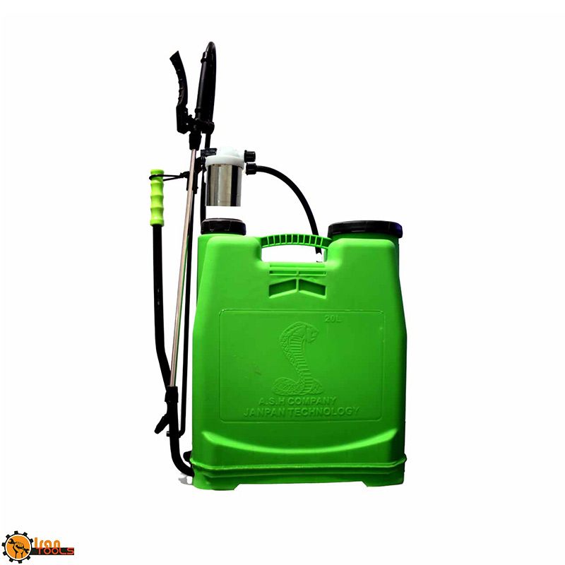 سمپاش 20 لیتری دستی پمپ روکش استیل کبری