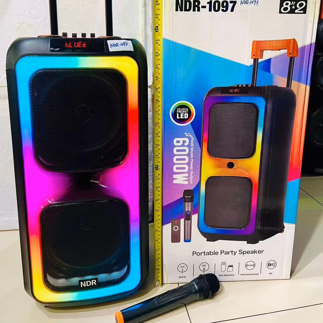 اسپیکر بلوتوثی قابل حمل NDR-1097

