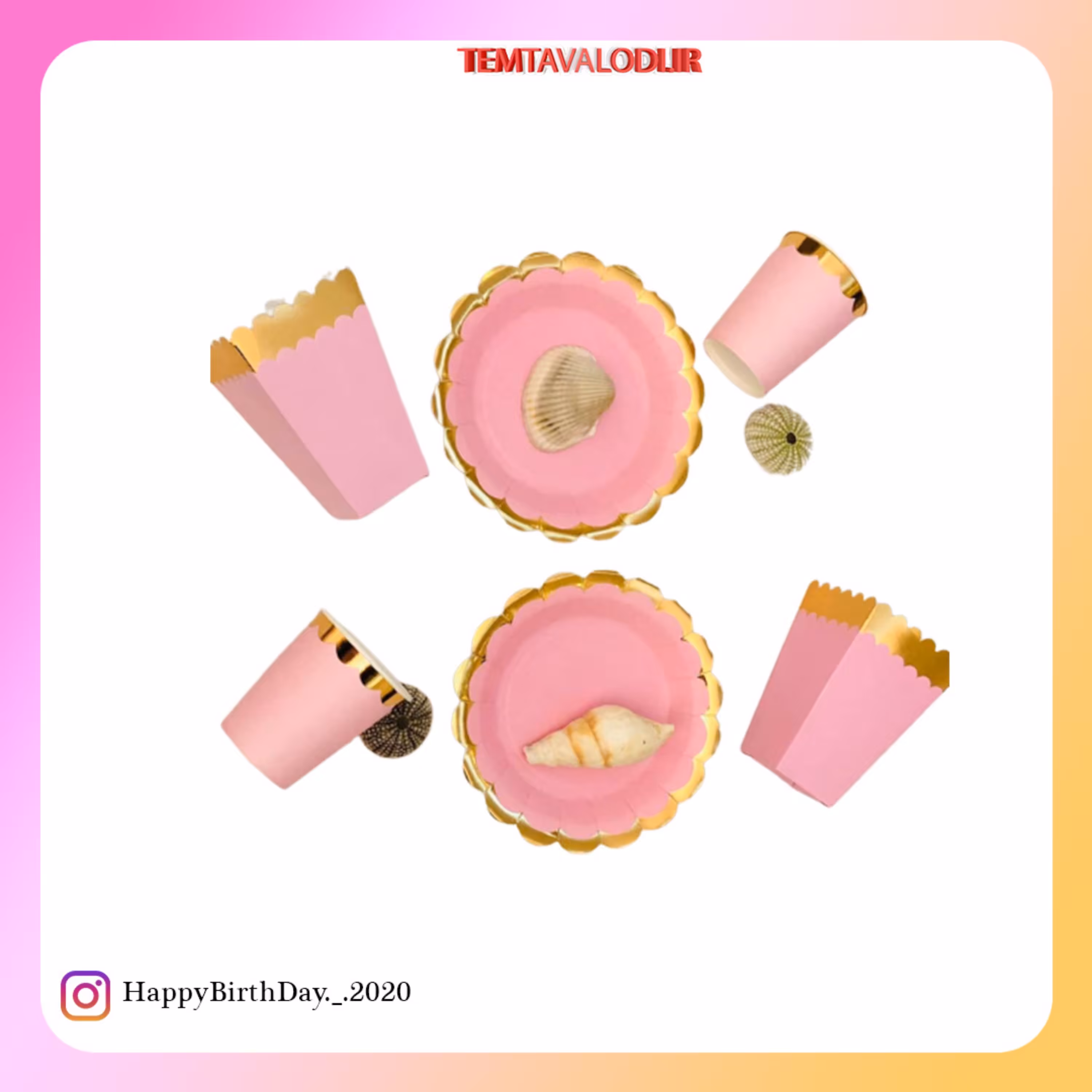 پیش دستی تم طلاکوب پاستیلی