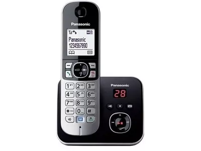 تلفن بی سیم پاناسونیک Panasonic KX TG6821BXB با ضمانت اصالت کالا و گارانتی 18 ماهه