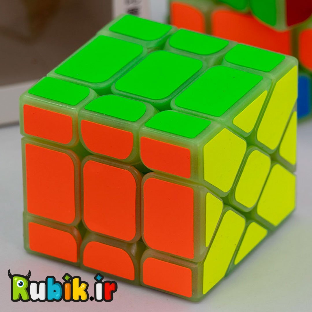 روبیک فیشر وای جی شبتاب (fisher yj) + به همراه اشانتیون