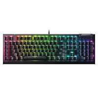 کیبورد گیمینگ ریزر مدل BlackWidow V4X | سوییچ سبز