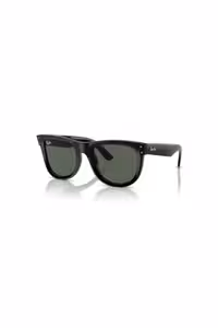 عینک آفتابی مشکی مردانه و زنانه سیاه Rayban RBR0502S 6677VR 50 Ray-Ban