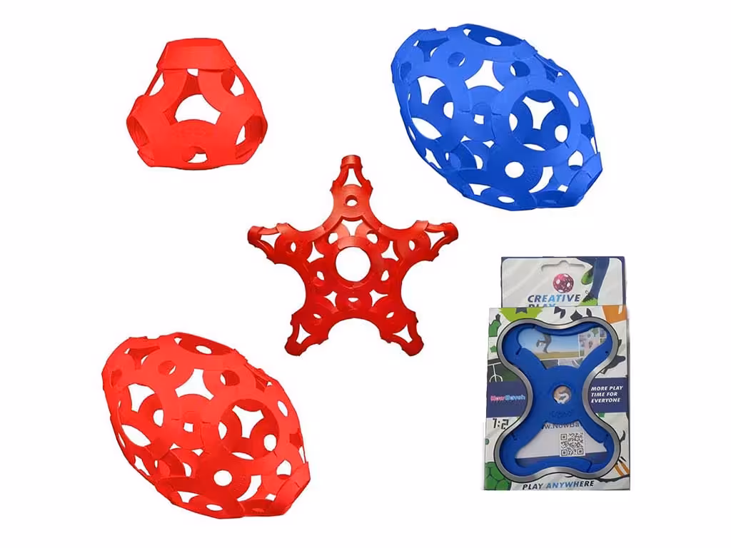 اسباب بازی ساختنی Footy(توپ،موشک، کیف...)