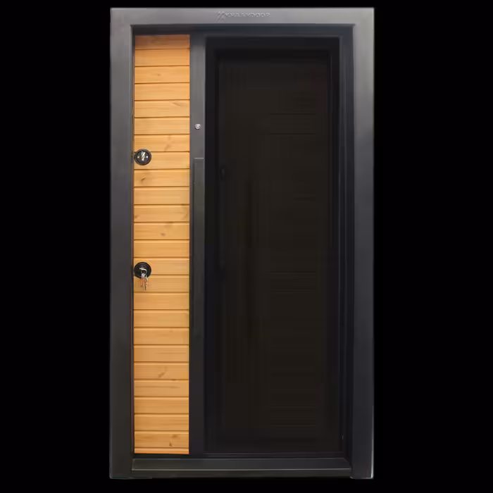 درب ضد سرقت مدل ترمو شیشه درب خان هزینه ارسال بر عهده مشتری