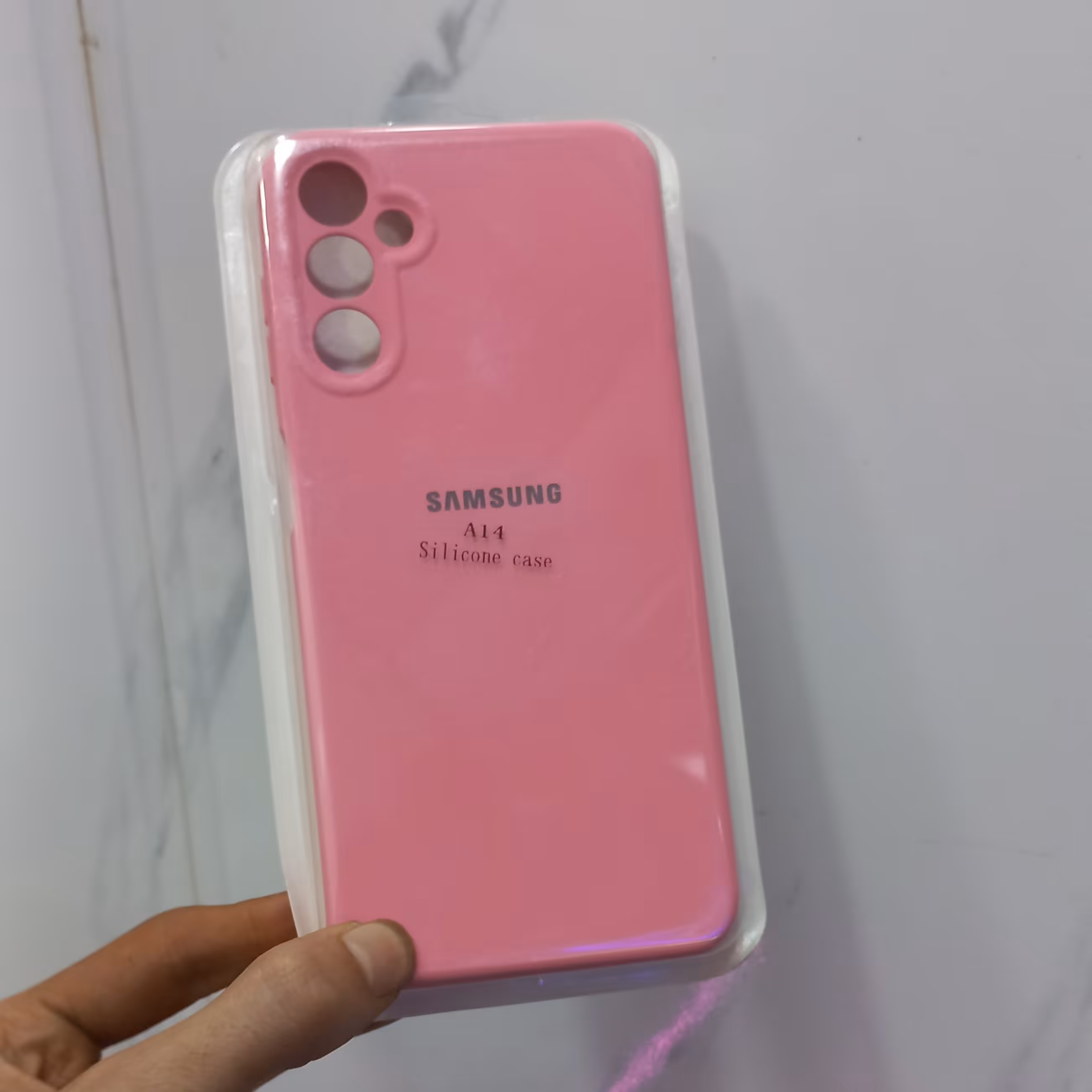 قاب سیلیکونی سامسونگ A14اورجینال پاکنی زیربسته قاب گوشیA14 گارد گوشیa14