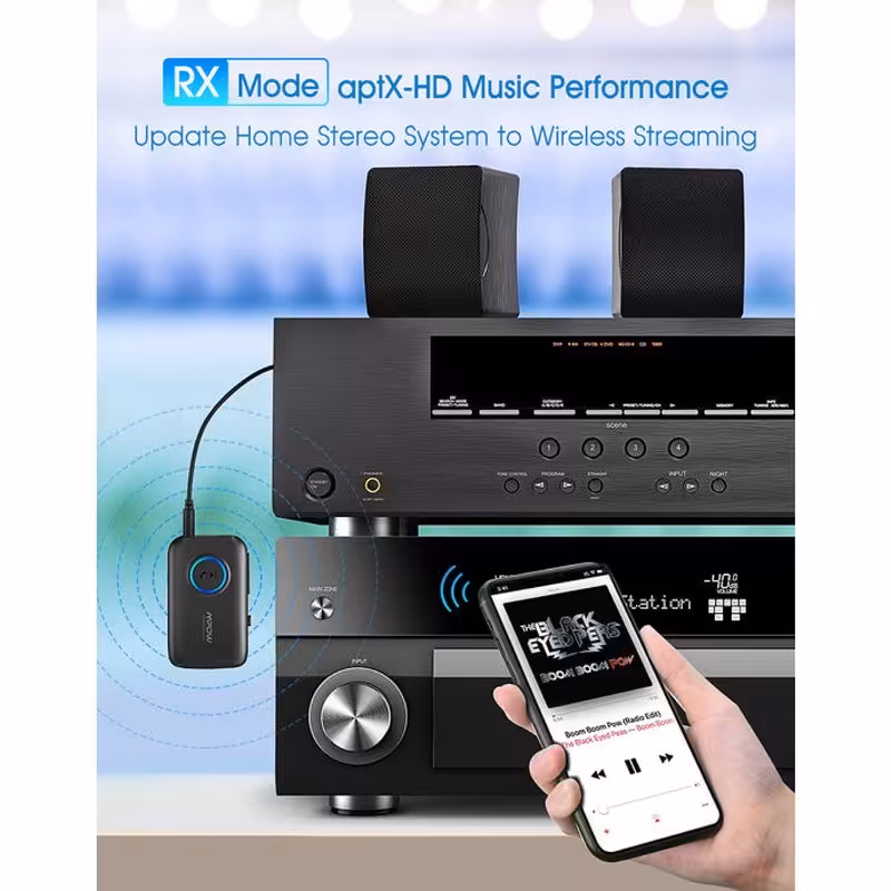 گیرنده و فرستنده بلوتوثی مدل MPOW BH390B