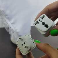 تبدیل سه به دو سوکت