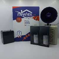 پک دزدگیر  سیم کارتی نیولکس به همراه چشمی دو عدد چشمی بی سیم fox کد 3014