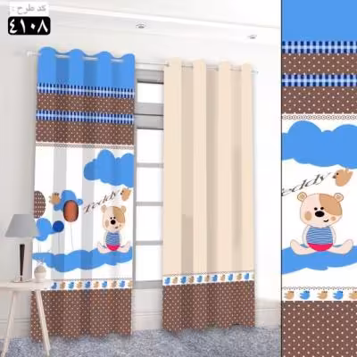 پرده تصویری طرح تدی