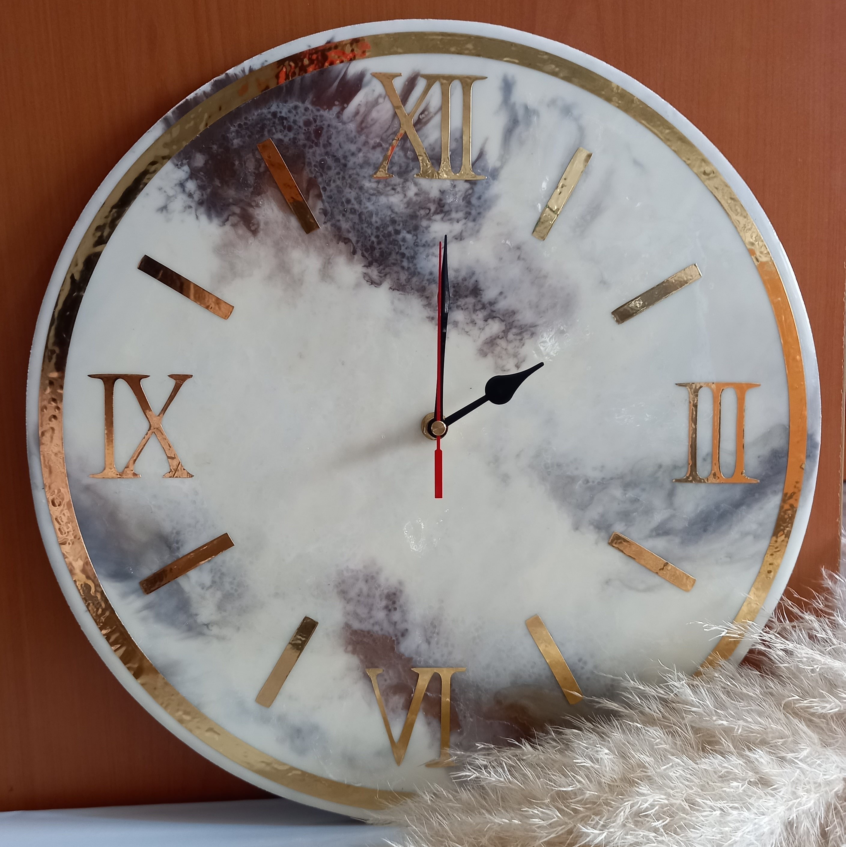 ساعت دیواری رزینی _ قطر 40cm