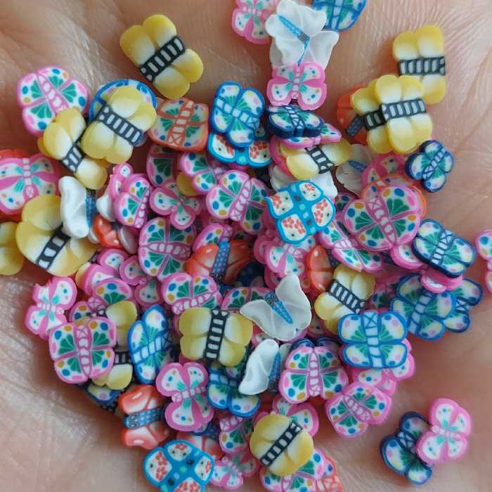 فیمو پروانه رنگی