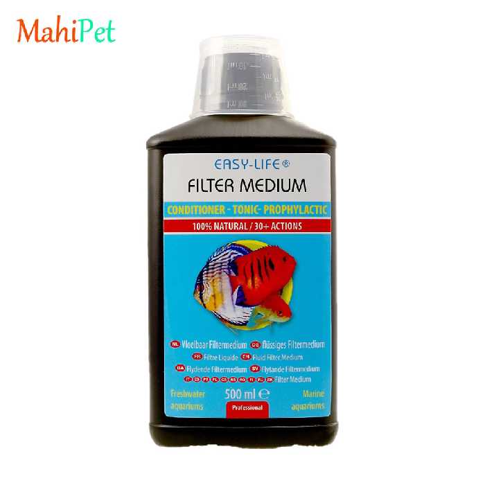 محلول همه کاره مراقبتی آب ایزی لایف Easy Life filter medium حجم 500 میلی لیتر