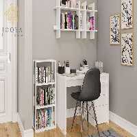 قفسه کتاب ساده مدل ماهایا مدل B44