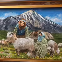 دستبافت طرح عشایر 