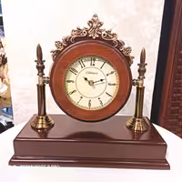 ساعت چوبی رومیزی کد10
