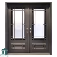 درب مدرن فلزی ورودی ساده کد 30898