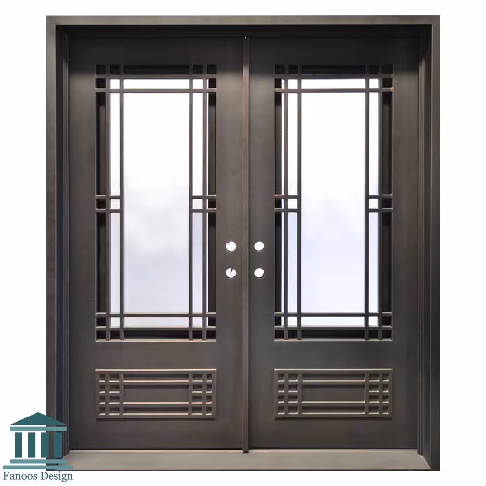 درب مدرن فلزی ورودی ساده کد 30898