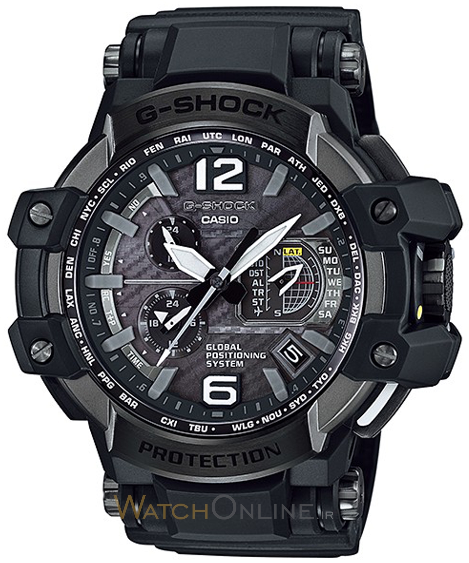 ساعت مردانه کاسیو ، زیرمجموعه G-Shock, کد GPW-1000-1BDR