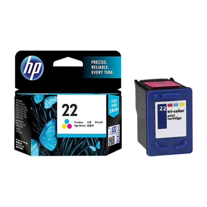 کارتریج رنگی (سه رنگ) اچ پی HP 22 Color C9352AA