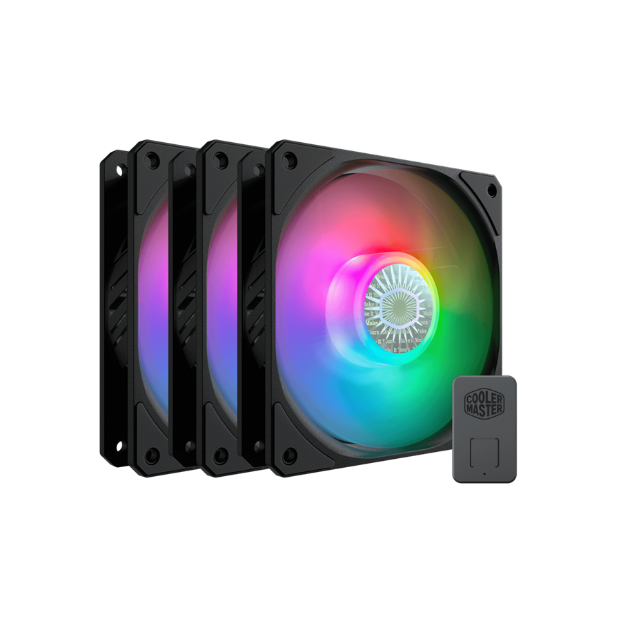 فن کیس کولر مستر مدل SICKLEFLOW 120 ARGB بسته 3 عددی
