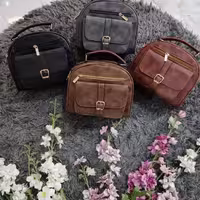 کیف دستی نگار چرم شسته