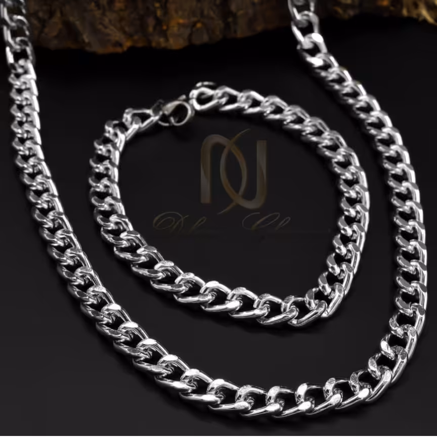 دستبند و گردنبند کارتیر، آلومینیومی، چهار بر تراش رنگ ثابت برای سفارش بالای 100 عددی