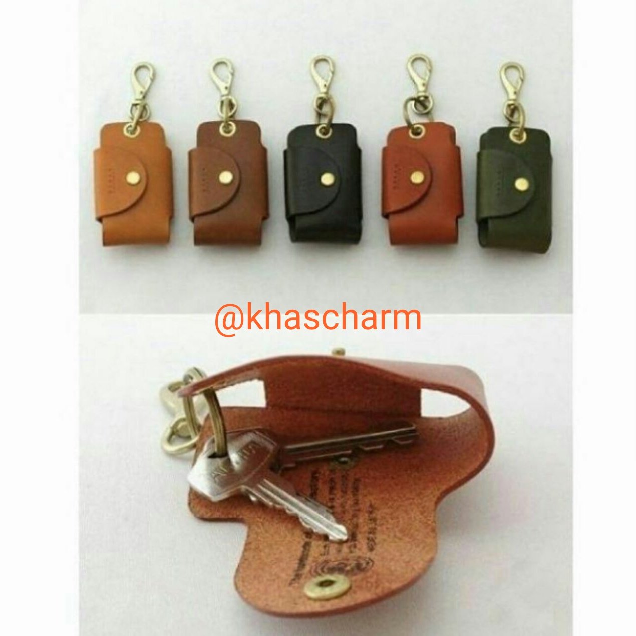 جا کلیدی چرم طبیعی ودست دوز تیاراچرم مشهد